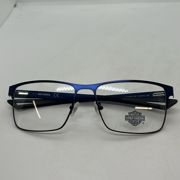 Harley-Davidson Men HD0880 EYEGLASSES Frames 091 Matte Blue. NWT - Picture 7 of 8